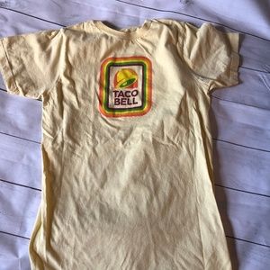 Vintage Taco Bell Logo Shirt Small Worn once